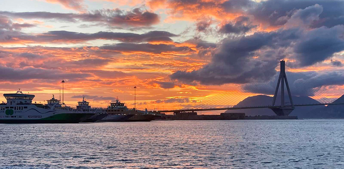 Ένα υπέροχο ηλιοβασίλεμα